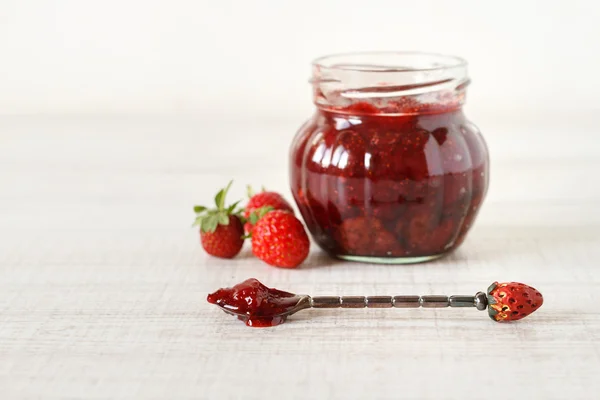 Erdbeermarmelade — Stockfoto