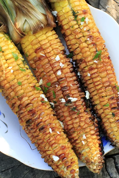 Roasted barbecue corn — Stock Photo, Image