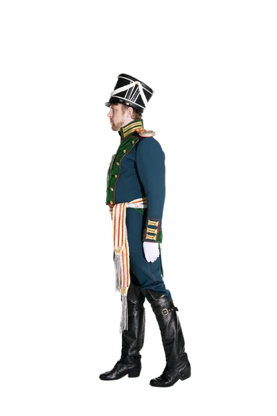The officer of the Guards Jaeger Regiment. — Stock Photo, Image