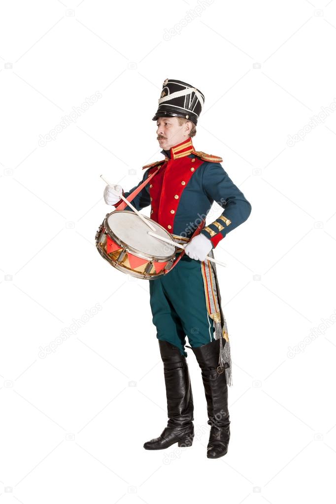 Guardsman with a saber nineteenth century