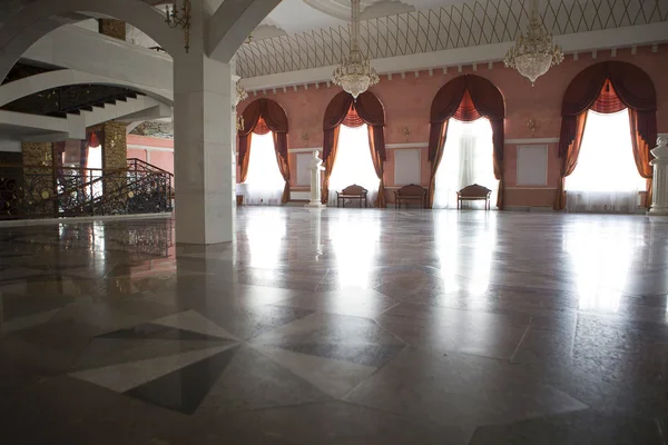 Foyer for spectators in the theater — Stock Photo, Image