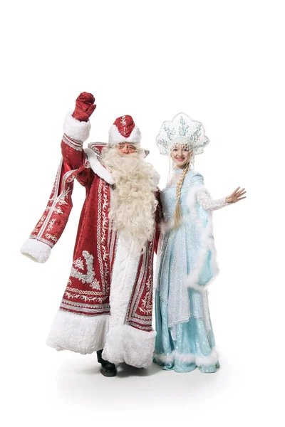 Рождественские персонажи России — стоковое фото