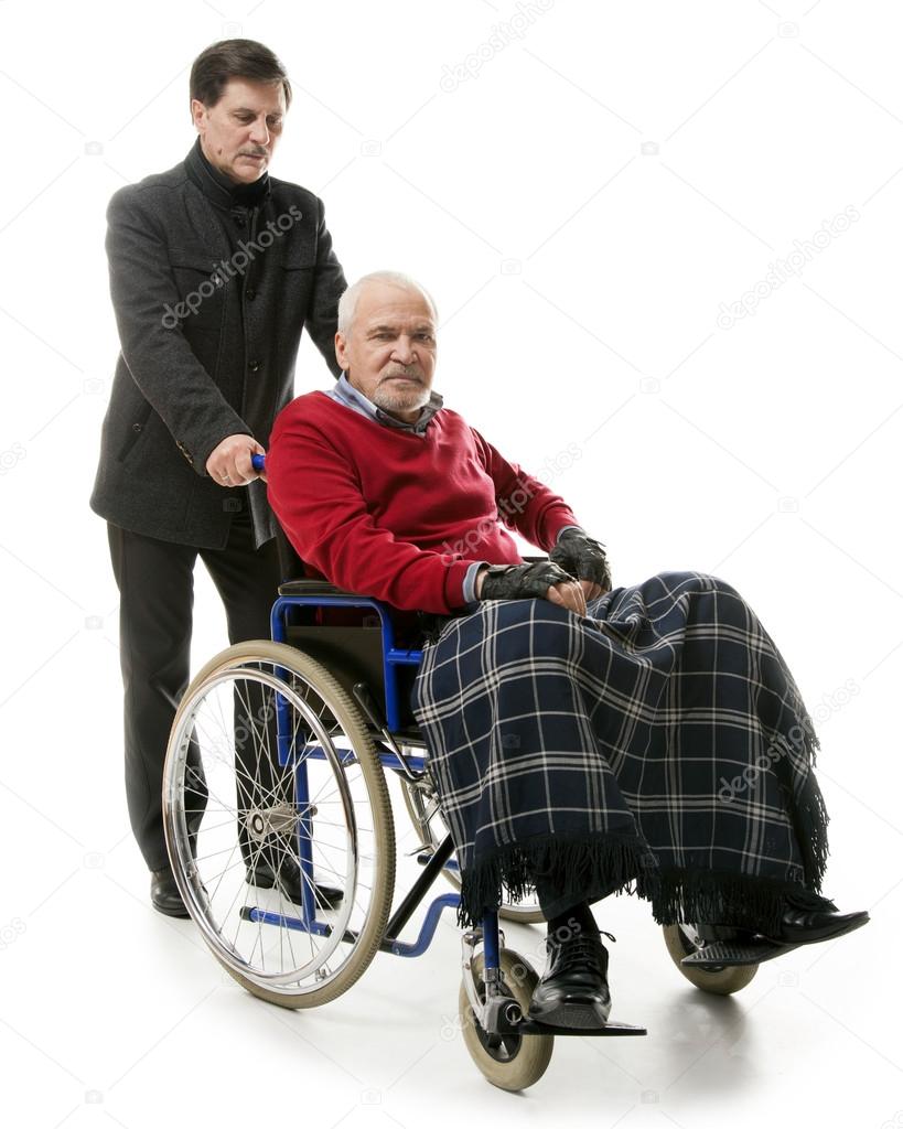 Man in wheelchair