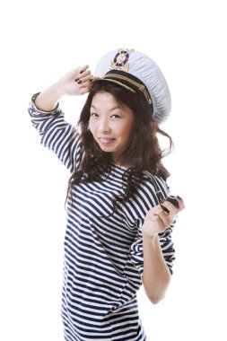 Komik denizci kadın