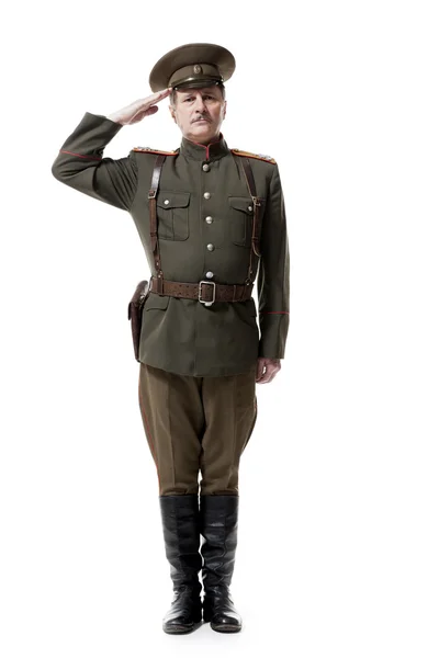 Russian officer — Stock Photo, Image