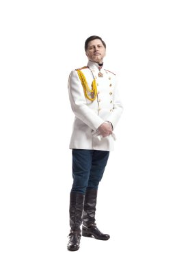 Rus subay ceket adam