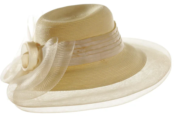 Stylish elegant summer hat — Stock Photo, Image