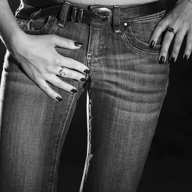 kot pantolon ince kadın