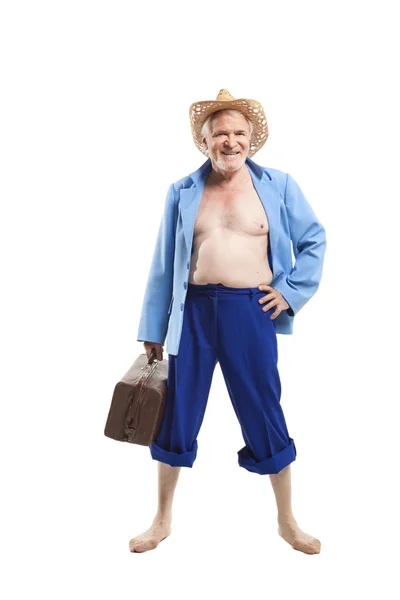 Happy elderly man — Stock Photo, Image