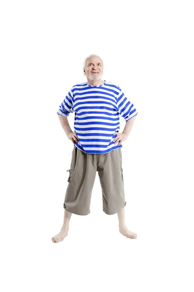 Feliz hombre anciano activo —  Fotos de Stock