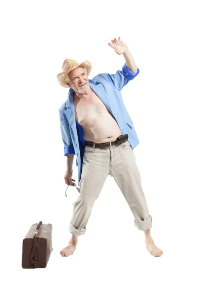 Homem idoso feliz — Fotografia de Stock