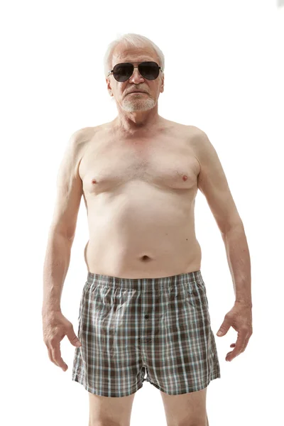 Shirtless old man Stock Photos, Royalty Free Shirtless old man Images