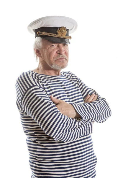 Old sailor man — Stock Photo, Image