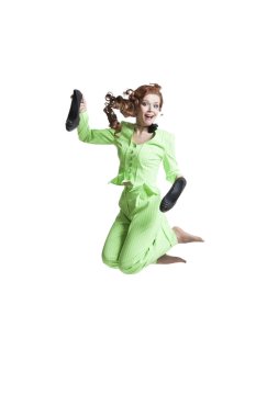 kadın retro kostüm