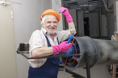 Adam sabitleme endüstriyel ısıtıcı