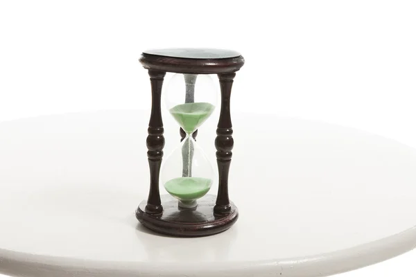 Reloj de arena transparente — Foto de Stock