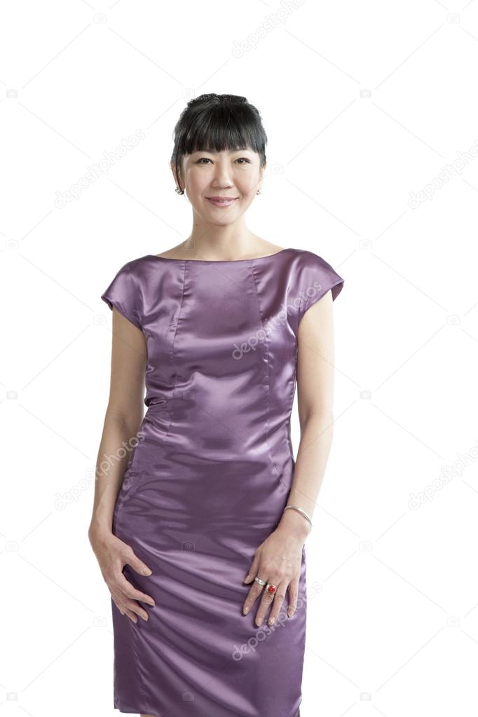 pretty woman purple dress