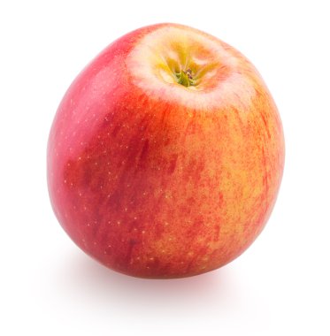 izole Kırmızı elma