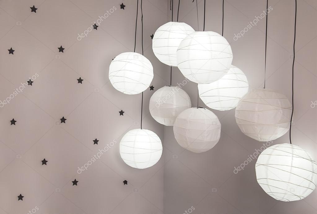 Stars Hanging From Ceiling Lanterns Hanging From The Ceiling On