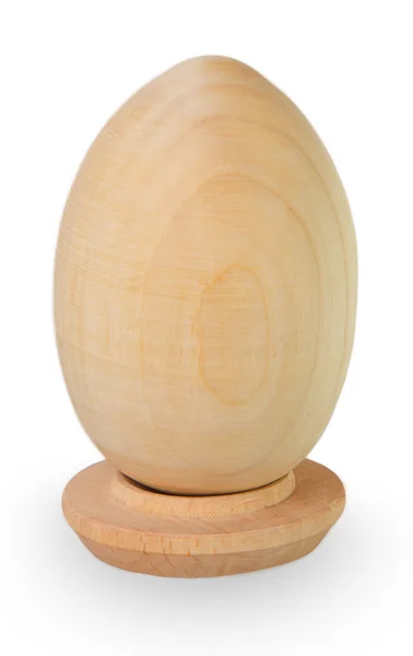 木製の卵をクローズ アップ — ストック写真