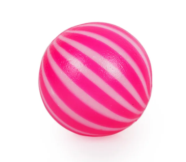 Bola de brinquedo rosa — Fotografia de Stock