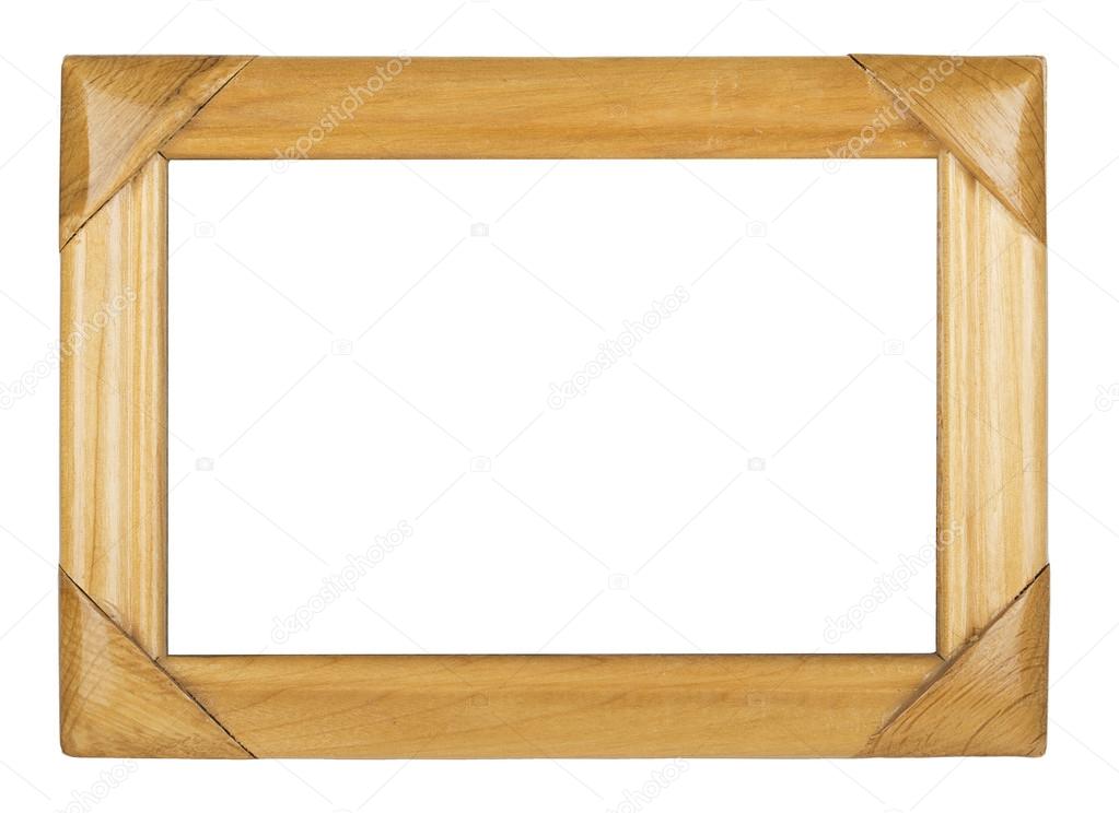 Wooden picture frame