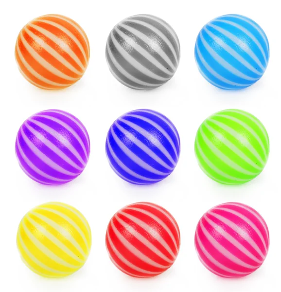 Set of toy balls — Zdjęcie stockowe