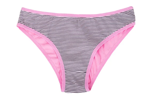 Colored women's striped panties — Stock Photo, Image