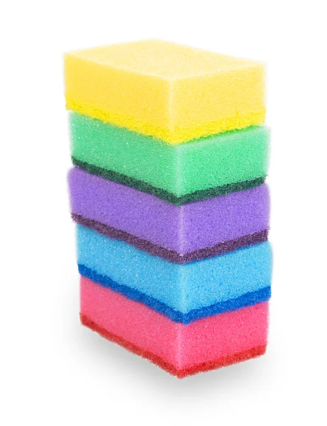 Colorful sponges — Stock Photo, Image