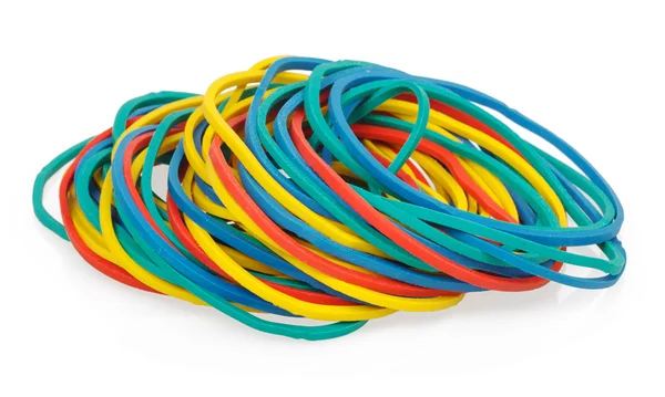 Multicolor gummiband pengar — Stockfoto