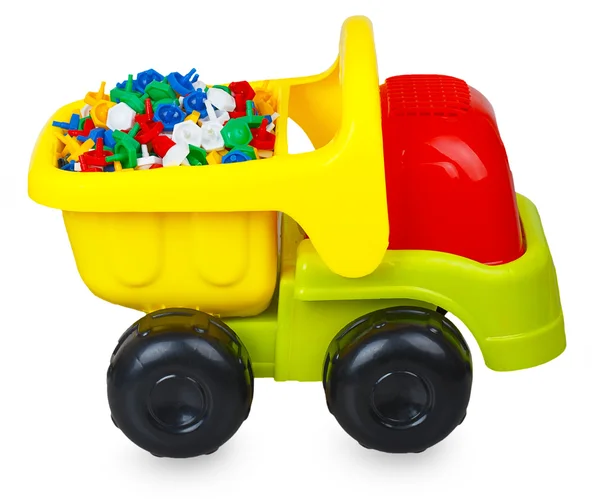 Plastic toy machine — Stock Photo, Image