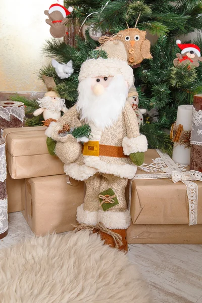Papai Noel decorativo — Fotografia de Stock