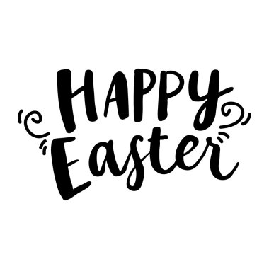 Mutlu Paskalya yazı kartı