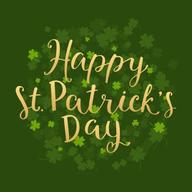 Mutlu Patrick Günü kartı