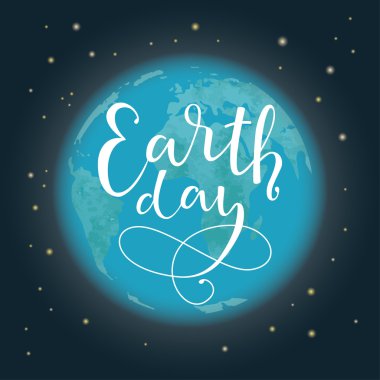 Vektör çizim Dünya günü