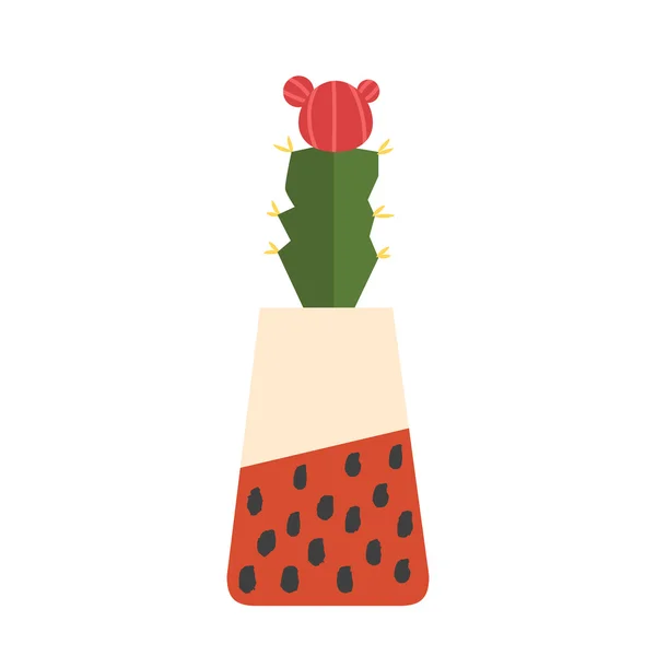 Ilustración vector cactus . — Vector de stock