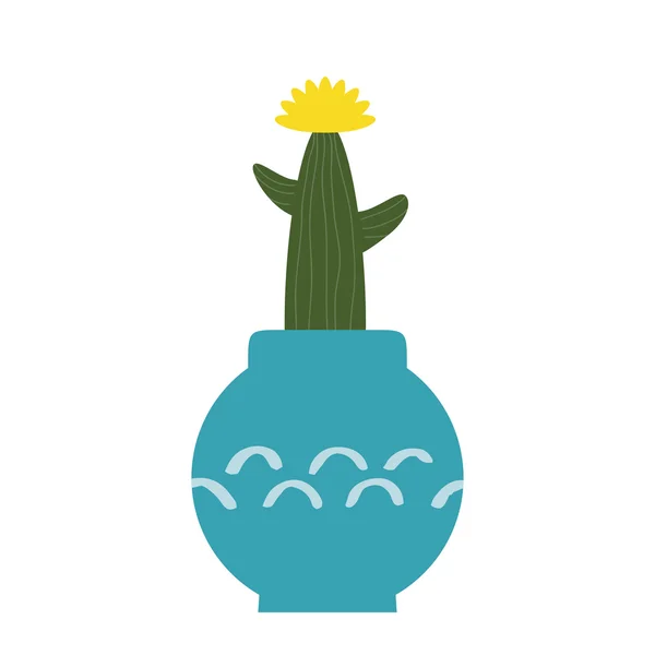 Ilustración vector cactus . — Vector de stock
