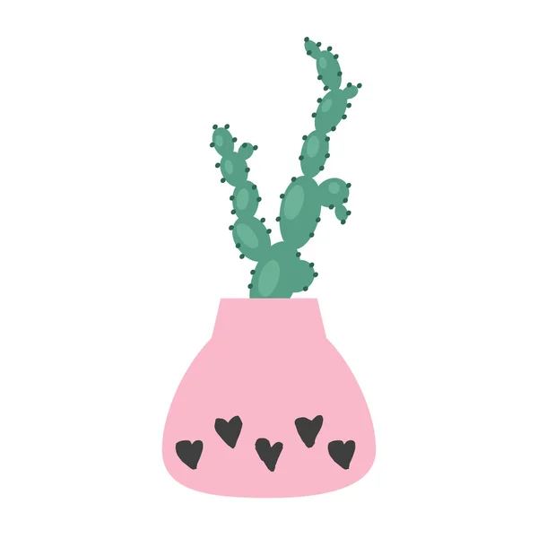 Ilustración vector cactus . — Vector de stock