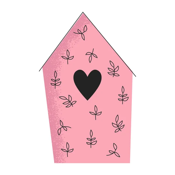 Birdhouse vektor illustration — Stock vektor