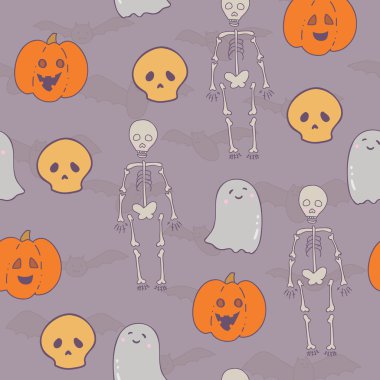 Cadılar Bayramı desen