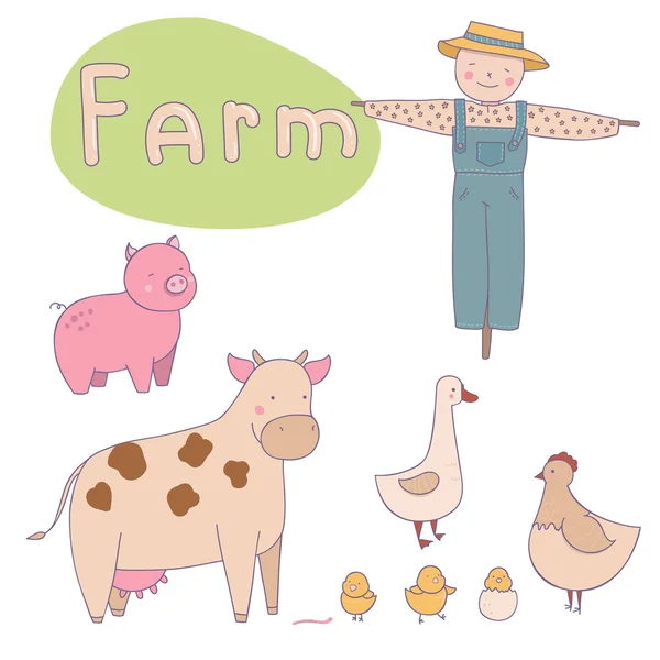 Farm3 — Stock Vector