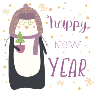  Penguen komik şapkalar