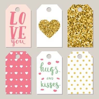 Sevgililer günü Etiketler kümesi