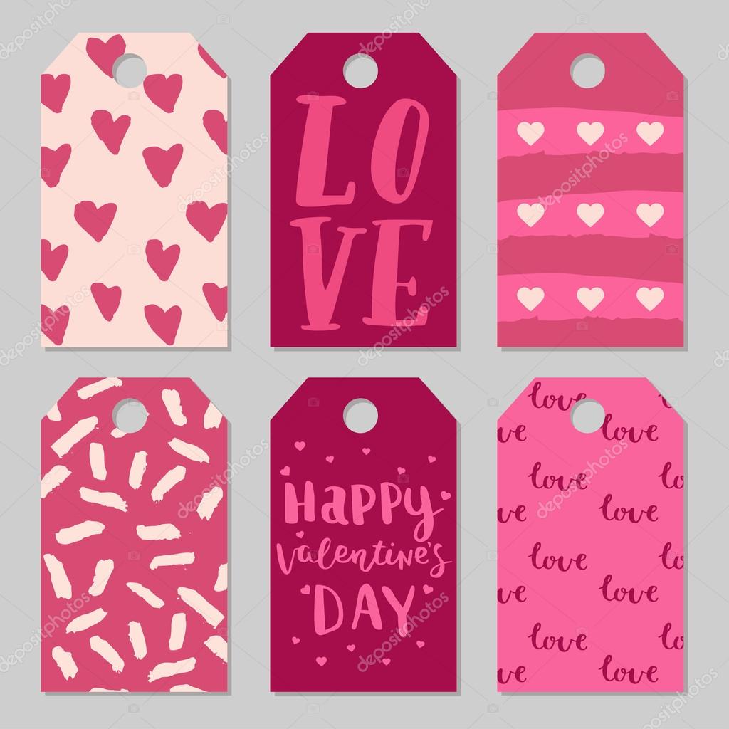 Set of valentines day tags ⬇ Vector Image by © Maryart | Vector Stock