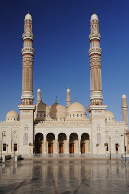 Yemen. Sanaa sarı Camii