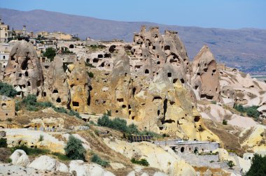 Rahatlama Türk Kapadokya'nın tuhaf formları. Göreme Ulusal p