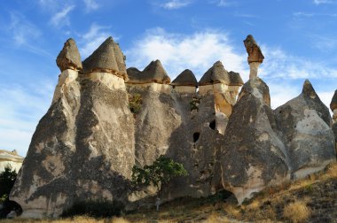 Rahatlama Türk Kapadokya'nın tuhaf formları. Göreme Ulusal p