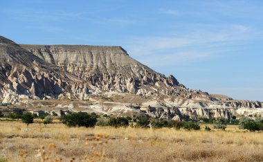 Rahatlama Türk Kapadokya'nın tuhaf formları. Göreme Ulusal p