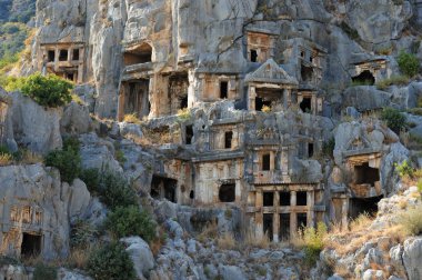 Myra Antik şehir mezarlar