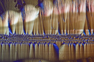 Polarize ışığın renkli mikro kristaller